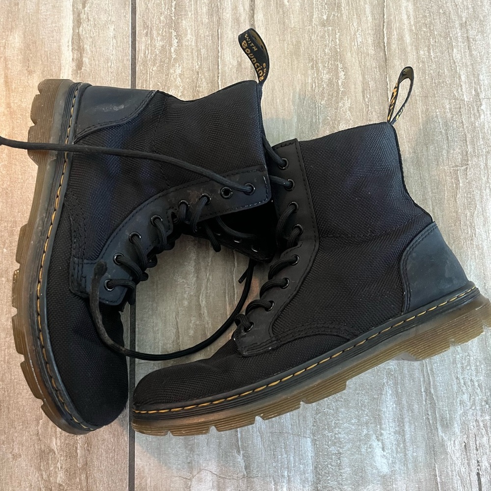 Dr Martens Combs Side Zip Lace Up Boots - Women's Size 5